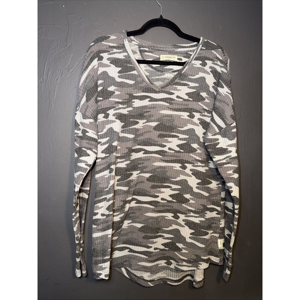 Magellan Outdoors Women's Long Sleeve Shirt Boyfriend Fit, Camo Size XL - Picture 2 of 8